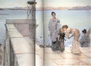 Alma-Tadema, Sir Lawrence The Kiss (mk23) France oil painting artist